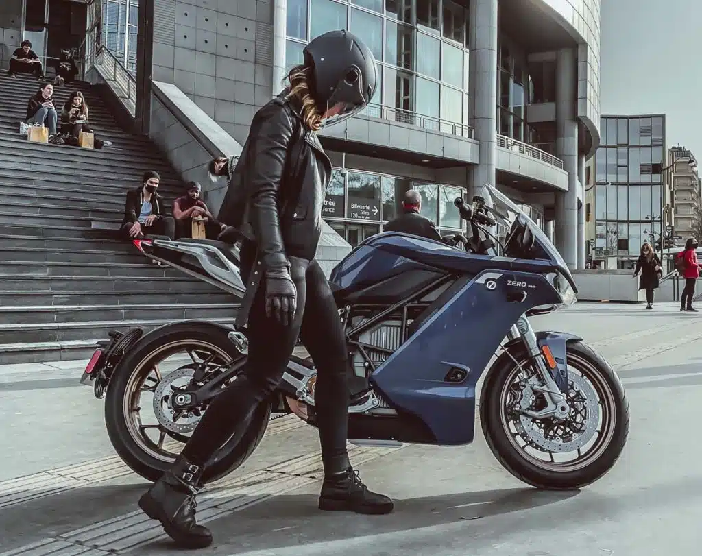 Un motard