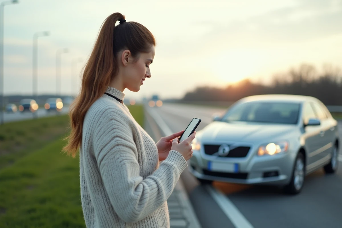 Femme debout près d