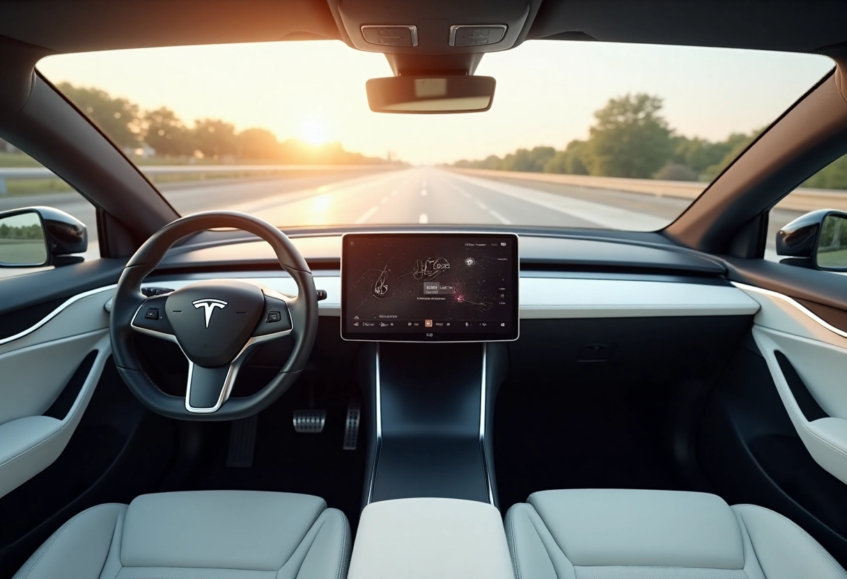 tesla  voiture
